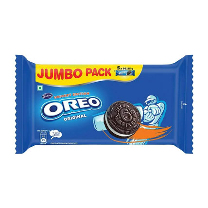 Cadbury Biscuits Oreo Chocolatey Sandwich Jumbo Pack